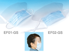EF01-GS/EF02-GS Face Mask with Anti Fog Shield